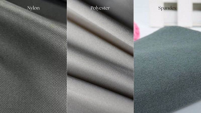 Comparison of Nylon, Polyester and Spandex