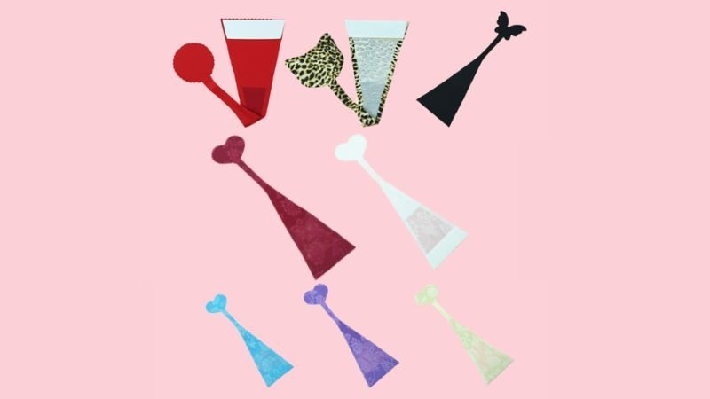 Private Label Adhesive Strapless Thongs