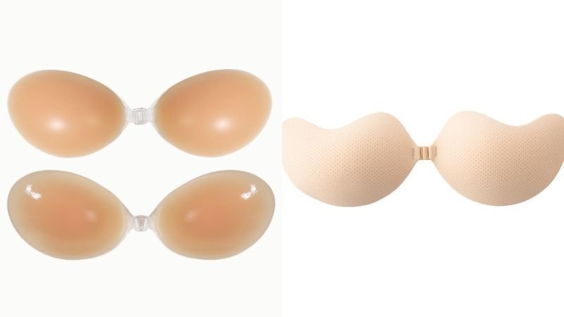A comparison of the comfort of silicone bras and fabric adhesive bras